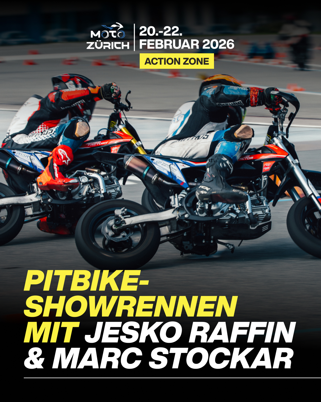 Action Zone – Pitbike-Showrennen mit Jesko Raffin_Marc Stockar